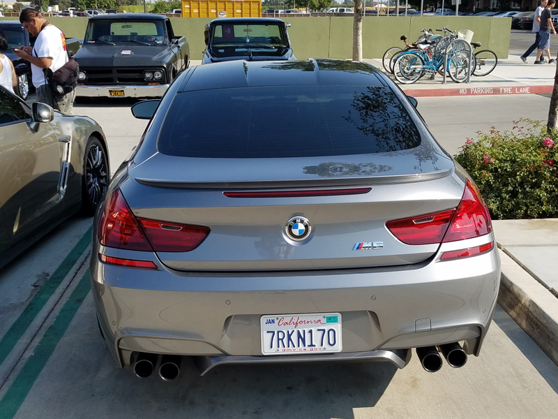 My friend Ron’s M6. I was so happy to see him.